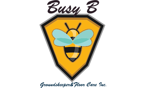 Busy B Groundskeeper and Floor Care logo
