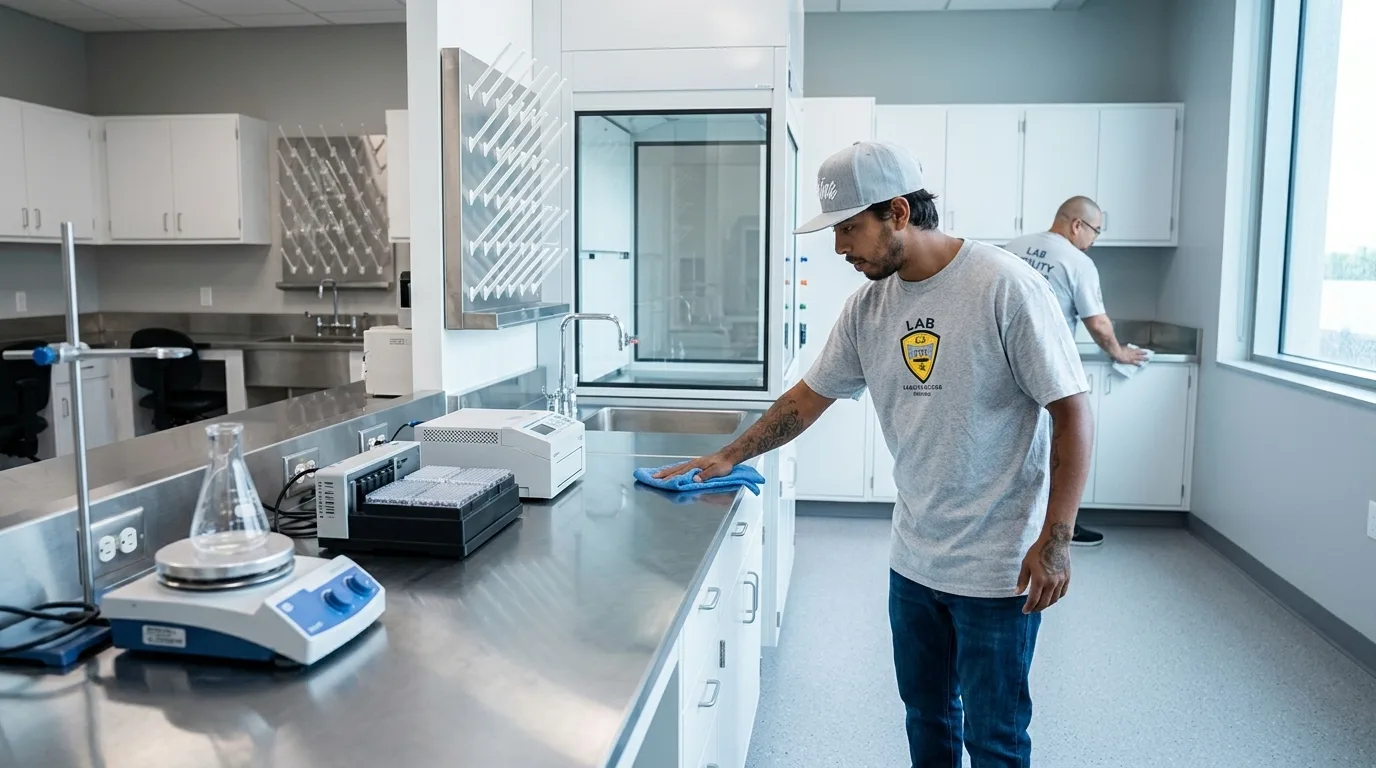Laboratory and research space cleaning in Las Vegas