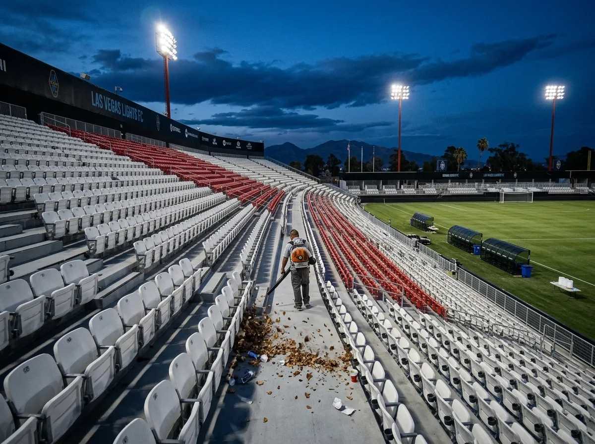 Stadium and arena cleaning in Las Vegas