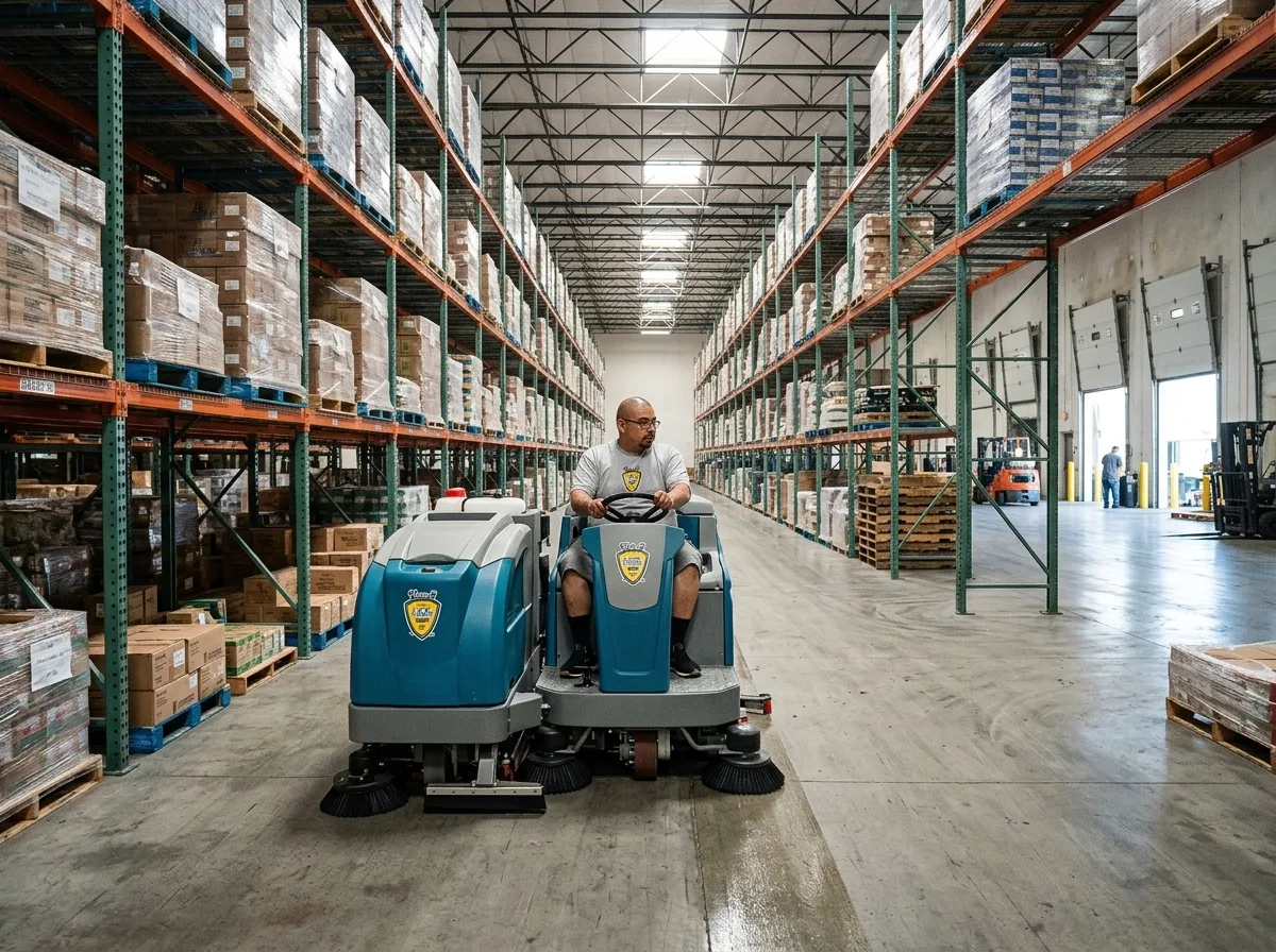 Industrial and warehouse janitorial cleaning in North Las Vegas