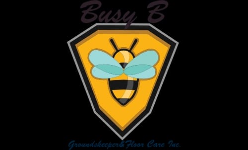 Busy B Groundskeeper and Floor Care logo
