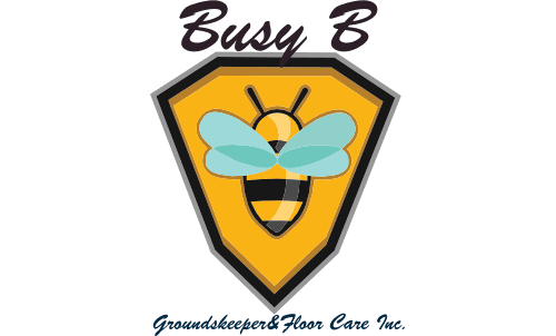 Busy B Groundskeeper and Floor Care logo